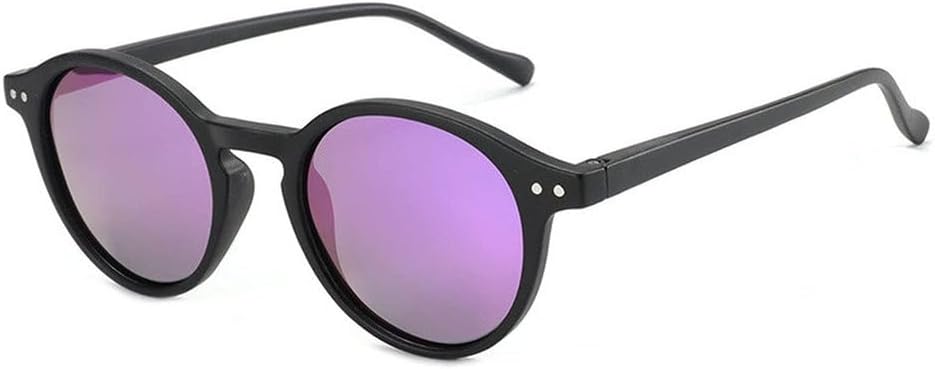Ретро круглые поляризованные солнцезащитные очки для мужчин и женщин, винтажные маленькие круглые солнцезащитные очки с защитой от УФ-излучения UV400 HYYZZC, 015 Purple Mirrored
Ретро круглые поляризованные солнцезащитные очки для мужчин и женщин, винтажные маленькие круглые солнцезащитные очки с защитой от УФ-излучения UV400 HYYZZC, 015 Purple Mirrored