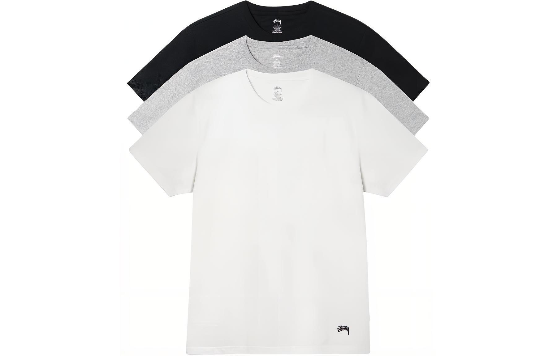 Майки 3 шт Stussy, 3 pack (черный+белый+серый)
Майки 3 шт Stussy, 3 pack (черный+белый+серый)