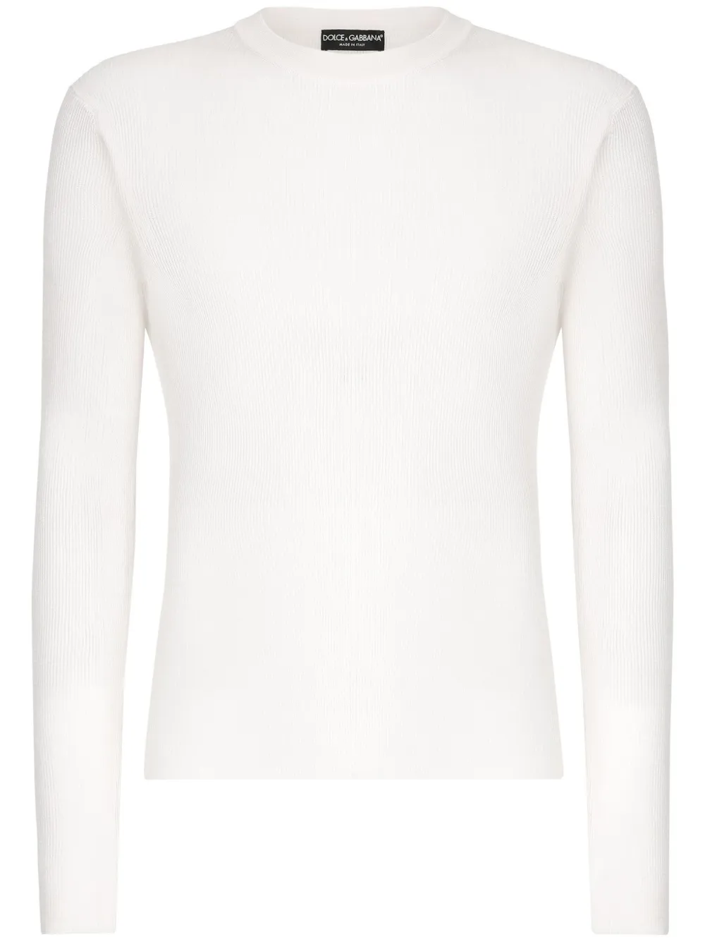 Шелковый джемпер DOLCE & GABBANA, белый
Шелковый джемпер DOLCE & GABBANA, белый