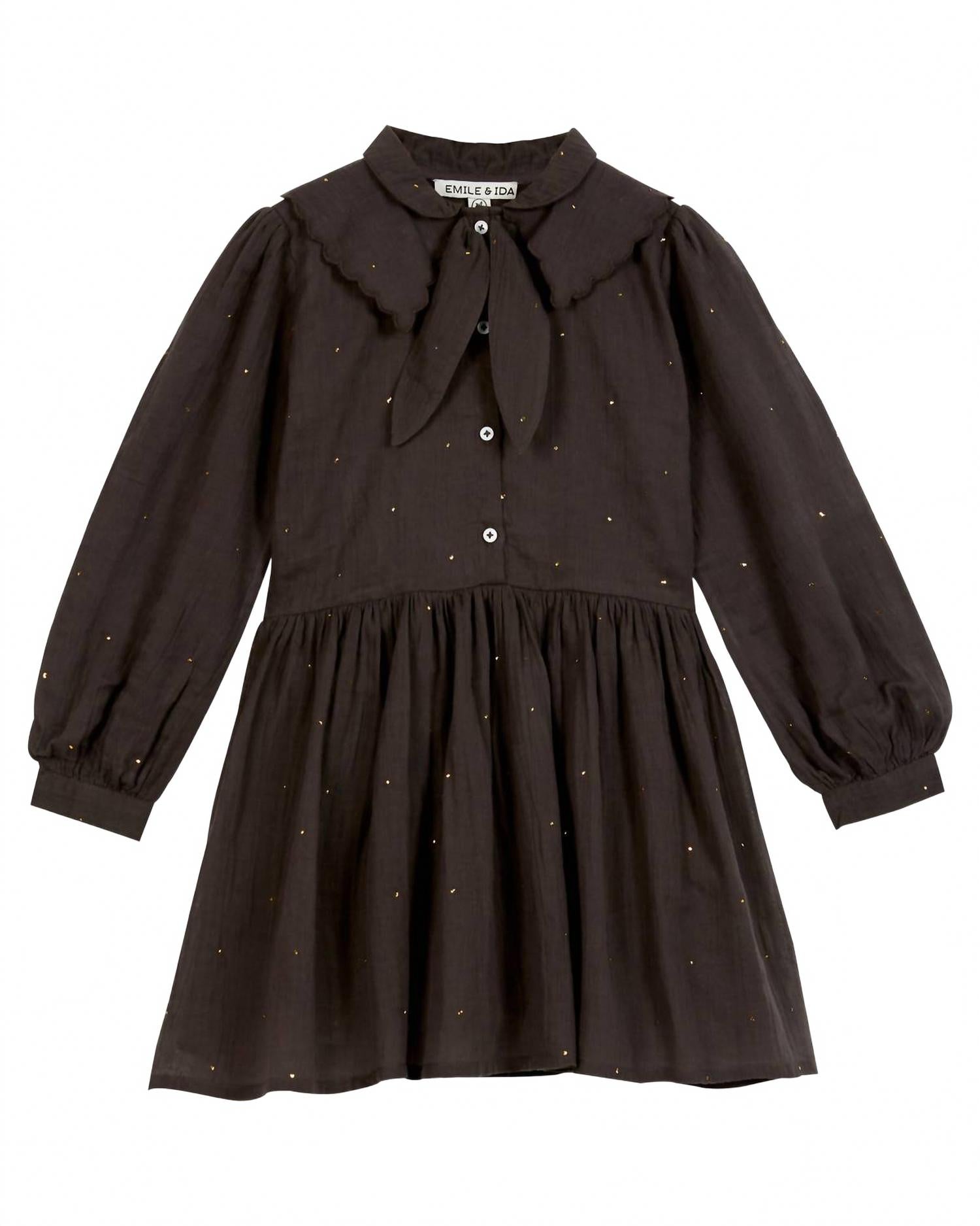 Девушки платье Mukesh в антрацитовом сером Emile & Ida, серый
Девушки платье Mukesh в антрацитовом сером Emile & Ida, серый