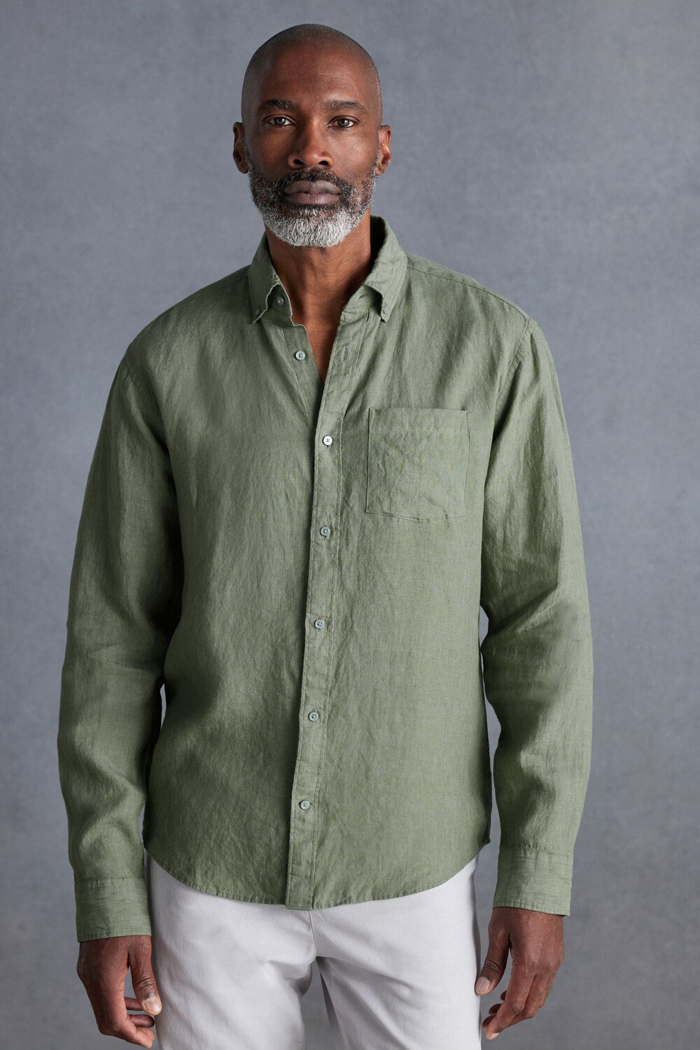 Фирменная рубашка Baird McNutt из ирландского 100% льна с отделкой Next, зеленый
Фирменная рубашка Baird McNutt из ирландского 100% льна с отделкой Next, зеленый