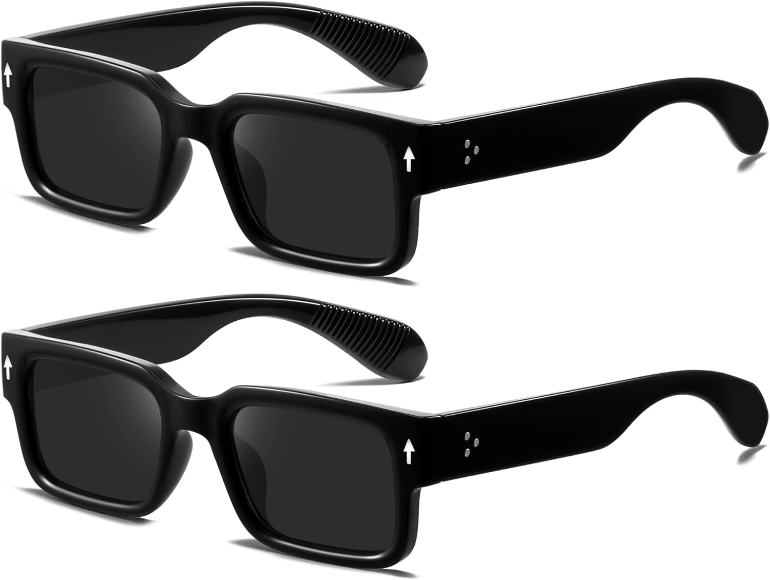 Солнцезащитные очки YDAOWKN в квадратной оправе для женщин и мужчин, модные массивные прямоугольные солнцезащитные очки черного цвета с защитой от УФ-излучения UV400, B Black Frame Black Lens+black Frame Black Lens
Солнцезащитные очки YDAOWKN в квадратной оправе для женщин и мужчин, модные массивные прямоугольные солнцезащитные очки черного цвета с защитой от УФ-излучения UV400, B Black Frame Black Lens+black Frame Black Lens