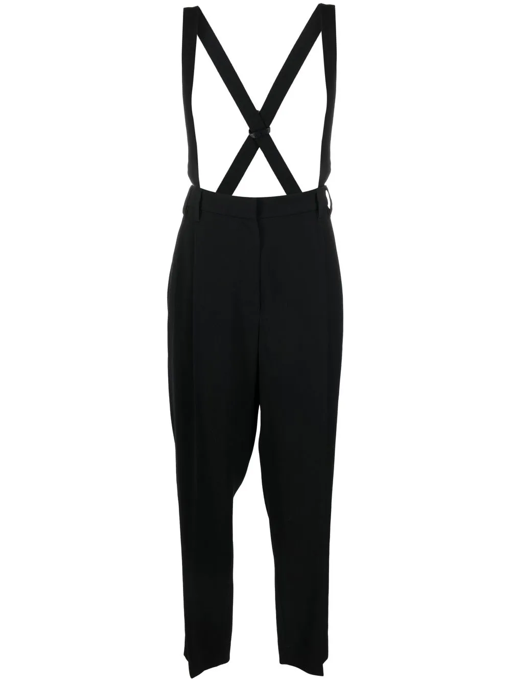 Укороченные брюки с подтяжками Brunello Cucinelli, черный
Укороченные брюки с подтяжками Brunello Cucinelli, черный