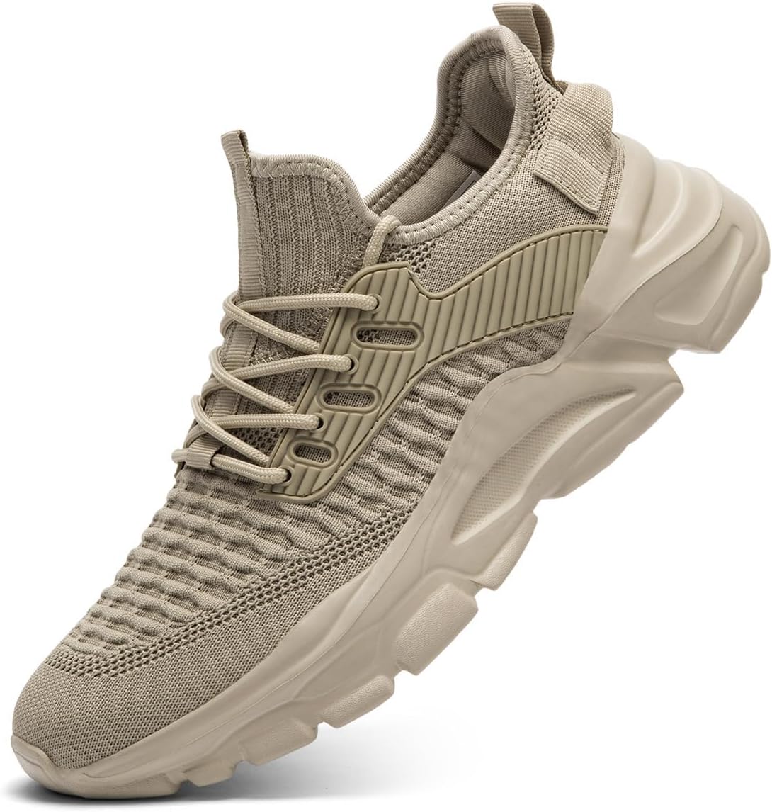 Мужские кроссовки без шнурков для ходьбы, тенниса и бега, легкие, дышащие, с мягкой подошвой, комфортные, для работы и занятий в спортзале Kapsen, хаки
Мужские кроссовки без шнурков для ходьбы, тенниса и бега, легкие, дышащие, с мягкой подошвой, комфортные, для работы и занятий в спортзале Kapsen, хаки