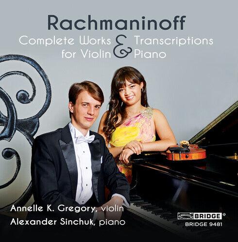 CD диск Rachmaninoff / Sinchuk: Complete Music & Transcriptions for Violin & Piano
CD диск Rachmaninoff / Sinchuk: Complete Music & Transcriptions for Violin & Piano