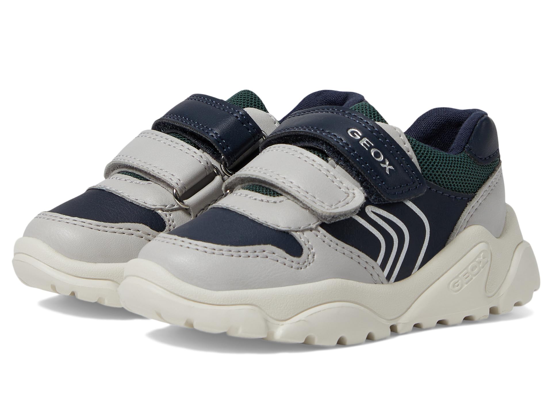 Кроссовки Geox Kids Ciufciuf 4, Pearl/Forest
Кроссовки Geox Kids Ciufciuf 4, Pearl/Forest