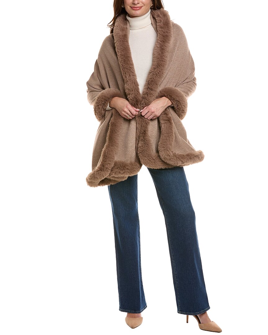 Пончо La Fiorentina Wool & Cashmere-Blend Travel Wrap La Fiorentina, коричневый
Пончо La Fiorentina Wool & Cashmere-Blend Travel Wrap La Fiorentina, коричневый