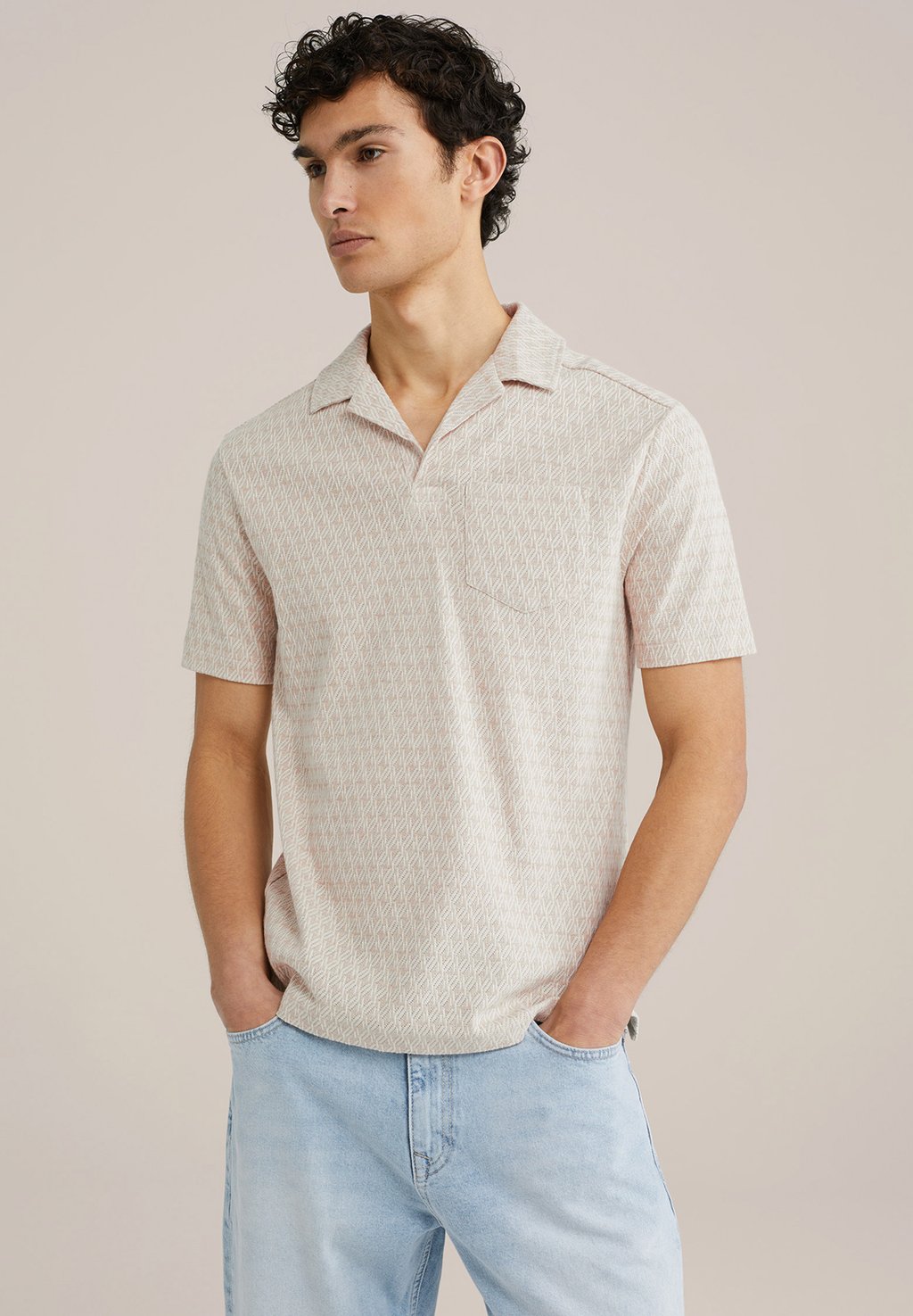 Рубашка поло WE Fashion, молочный
Рубашка поло WE Fashion, молочный