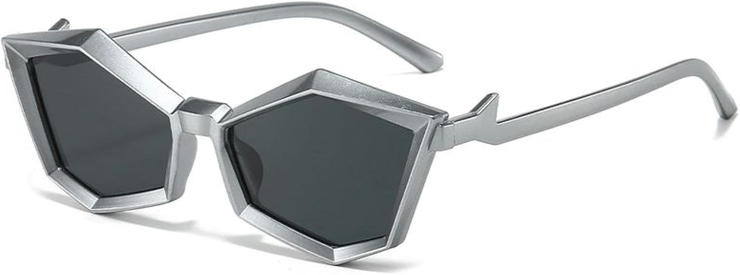 Модные солнцезащитные очки Polygon Punk для женщин и мужчин, роскошные, в форме «кошачий глаз», неправильной формы, с защитой от УФ-излучения UV400 TVTBBVV, C4blackgrey
Модные солнцезащитные очки Polygon Punk для женщин и мужчин, роскошные, в форме «кошачий глаз», неправильной формы, с защитой от УФ-излучения UV400 TVTBBVV, C4blackgrey