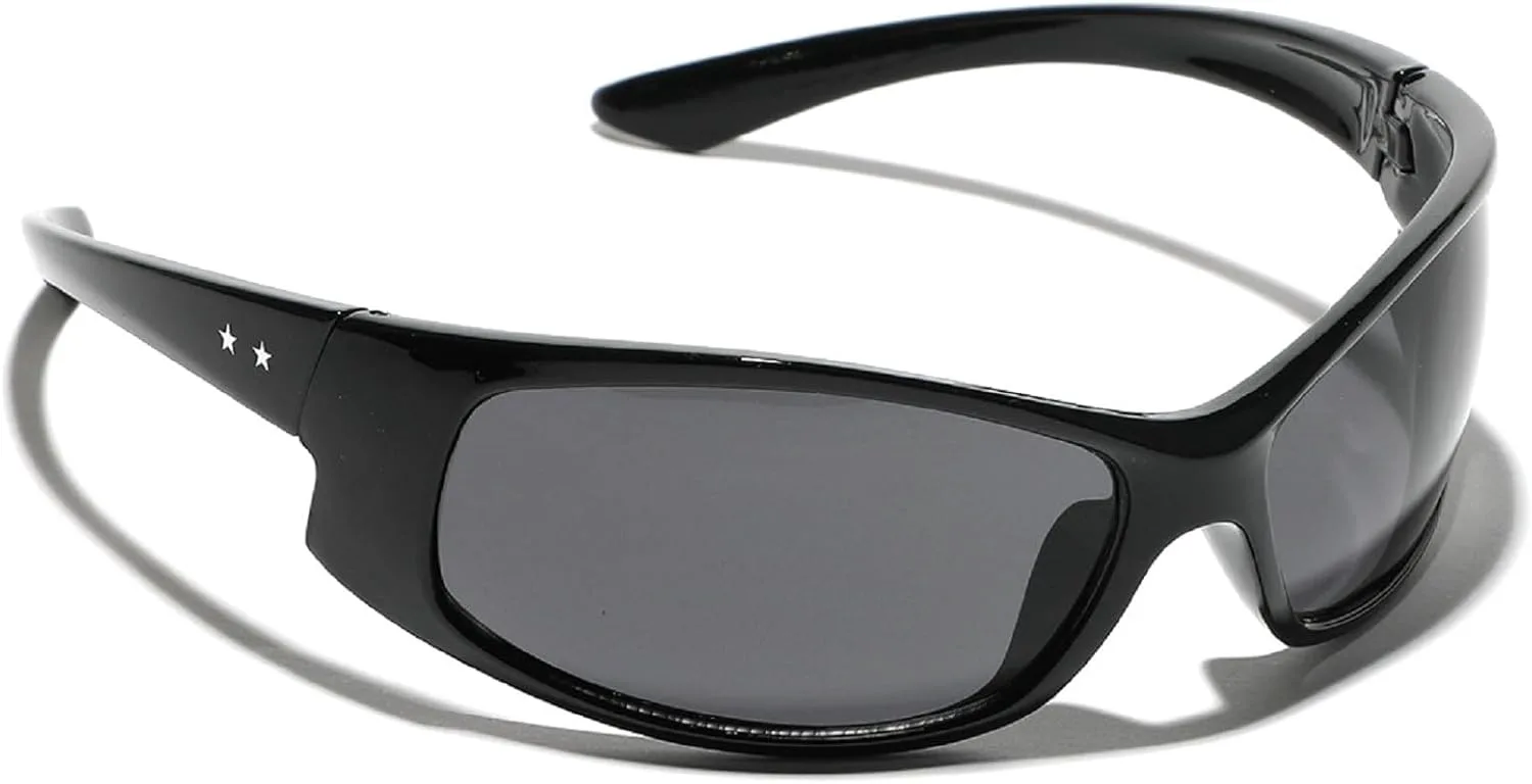 Солнцезащитные очки Y2k для женщин, модные солнцезащитные очки для вождения и езды на велосипеде, стильные спортивные солнцезащитные очки в стиле 2000-х mincl, Black
Солнцезащитные очки Y2k для женщин, модные солнцезащитные очки для вождения и езды на велосипеде, стильные спортивные солнцезащитные очки в стиле 2000-х mincl, Black