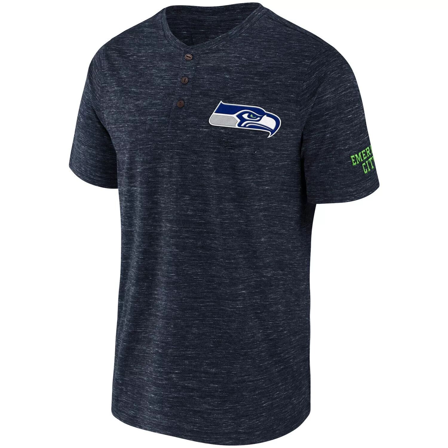 Мужская футболка из коллекции NFL x Darius Rucker от Fanatics College Navy Seattle Seahawks Slub Henley T-Shirt
Мужская футболка из коллекции NFL x Darius Rucker от Fanatics College Navy Seattle Seahawks Slub Henley T-Shirt