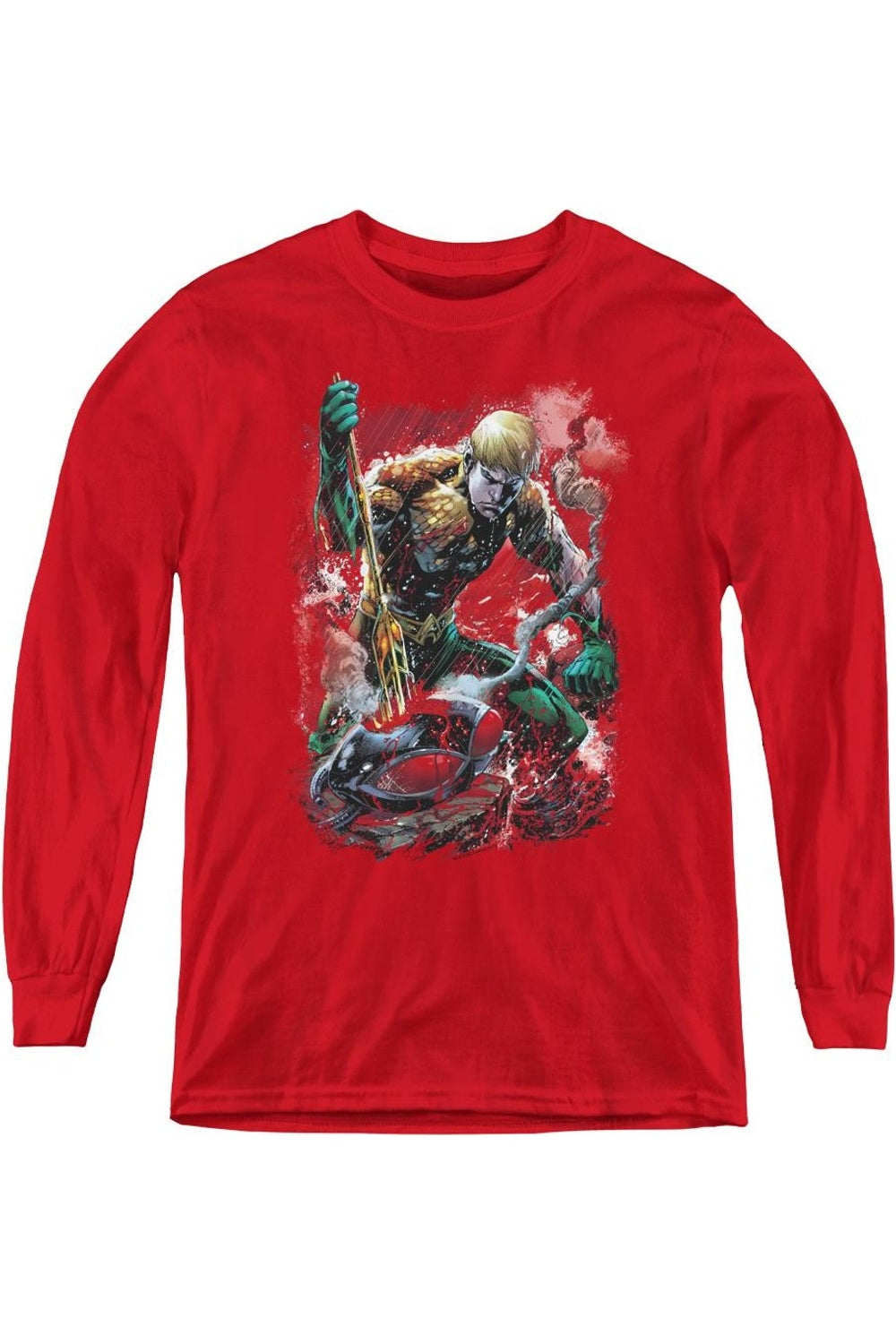 Футболка с длинным рукавом для подростков Justice League of America Gildan, красный
Футболка с длинным рукавом для подростков Justice League of America Gildan, красный