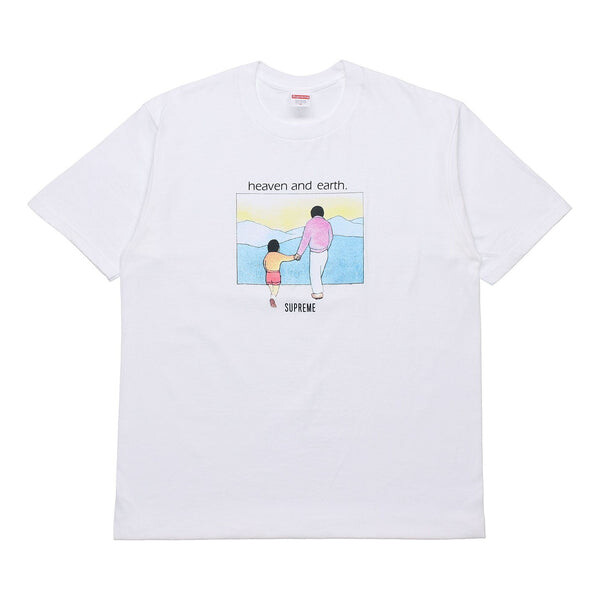 Футболка fw19 week 1 heaven and earth tee printing short sleeve white Supreme, белый
Футболка fw19 week 1 heaven and earth tee printing short sleeve white Supreme, белый