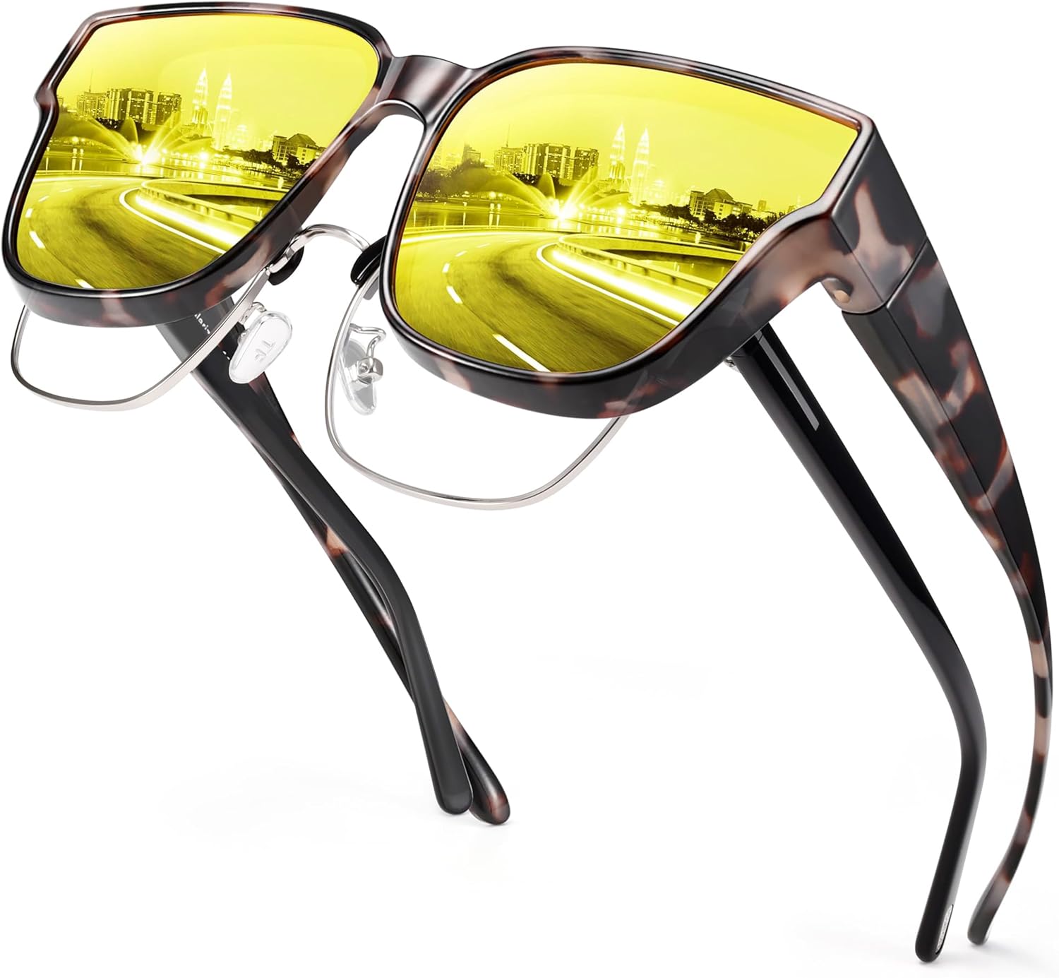 Поляризованные солнцезащитные очки URUMQI, надеваемые поверх обычных очков, для женщин, защита UV400, модные квадратные солнцезащитные очки для женщин и мужчин, B04 Glossy Beige Tortoise Frame/Night Vision Lens
Поляризованные солнцезащитные очки URUMQI, надеваемые поверх обычных очков, для женщин, защита UV400, модные квадратные солнцезащитные очки для женщин и мужчин, B04 Glossy Beige Tortoise Frame/Night Vision Lens