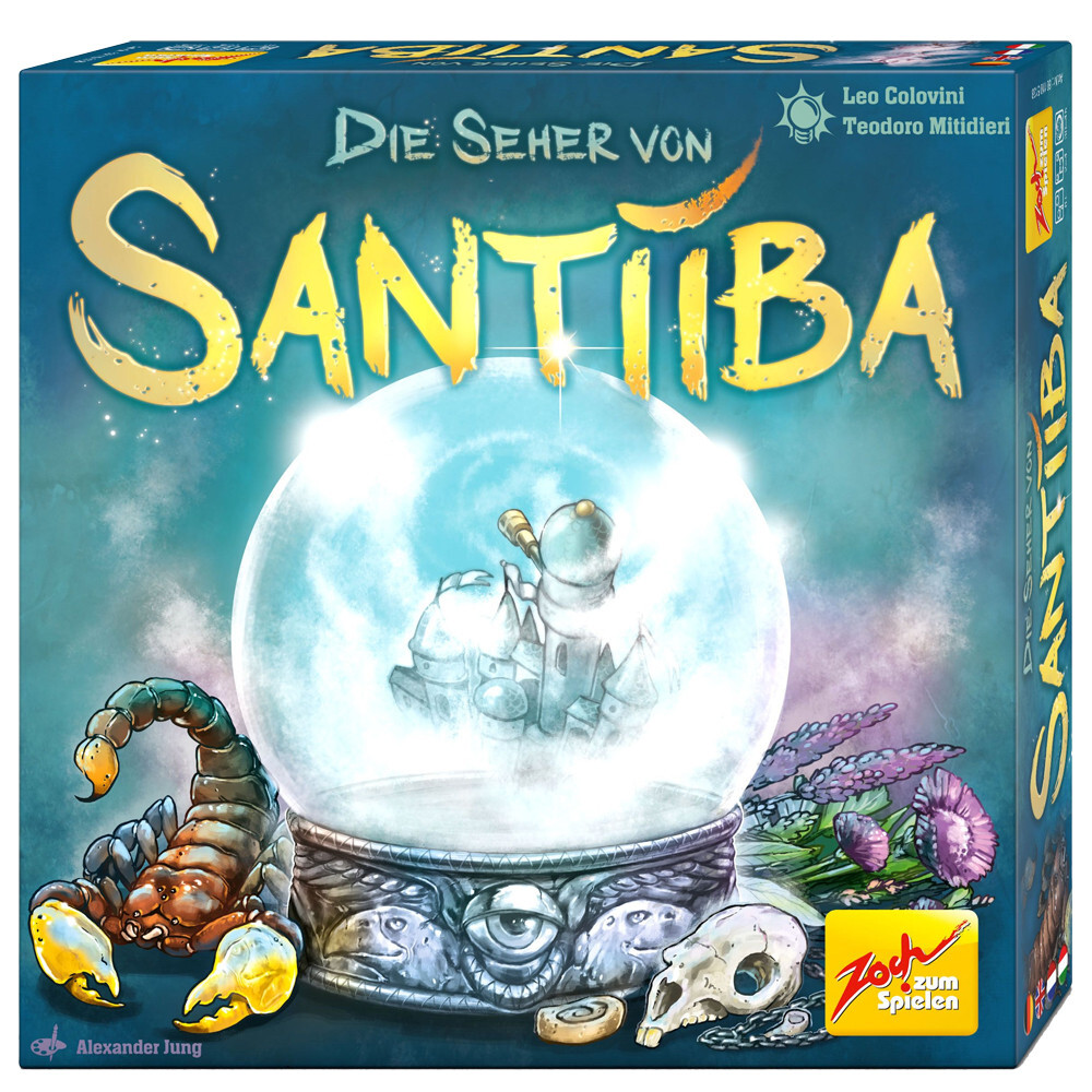 Настольная игра Zoch Verlag Die Seher von Santiiba (The Seers of Santiiba)
Настольная игра Zoch Verlag Die Seher von Santiiba (The Seers of Santiiba)