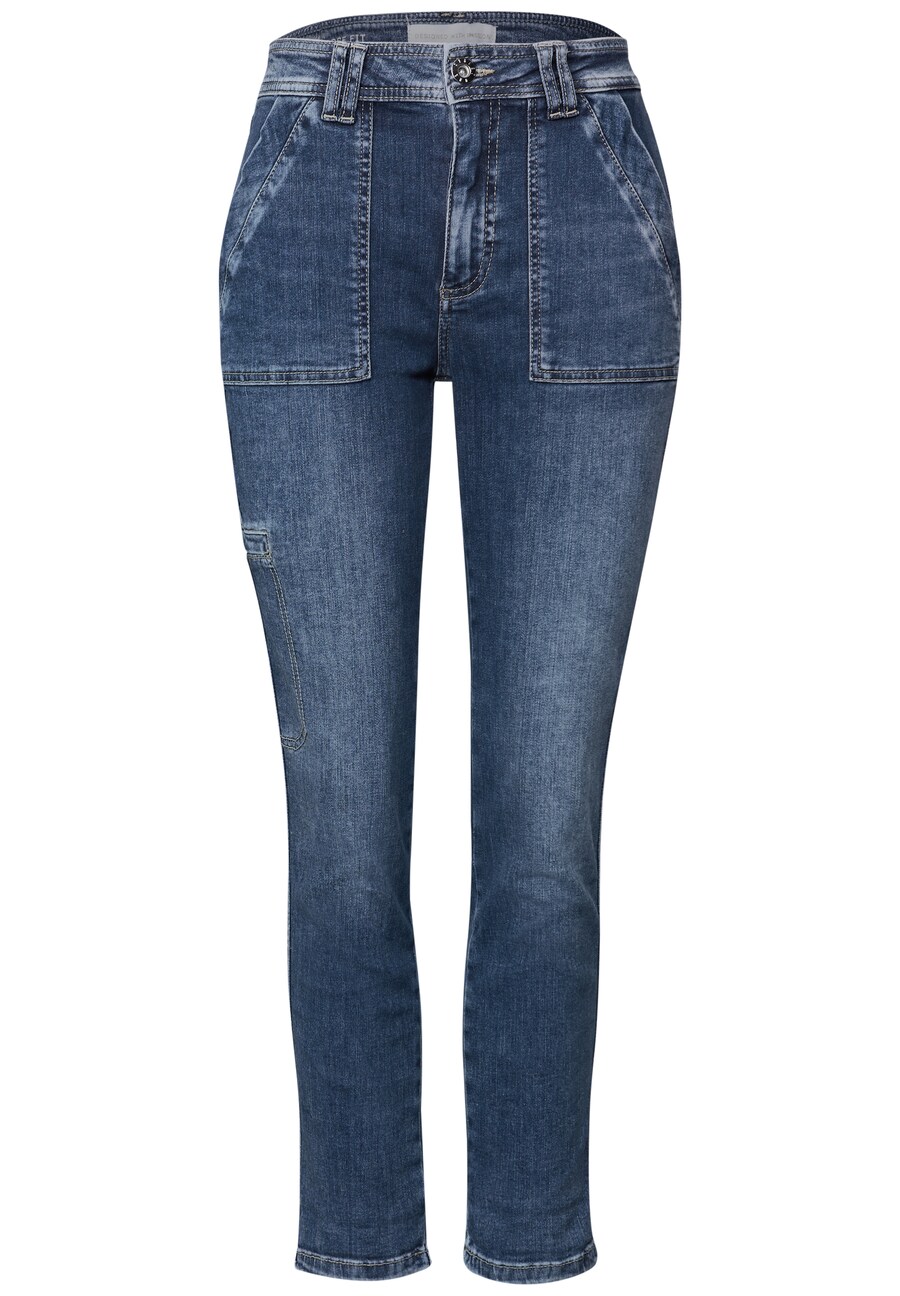 Джинсы карго свободного кроя STREET ONE, Blue Denim
Джинсы карго свободного кроя STREET ONE, Blue Denim