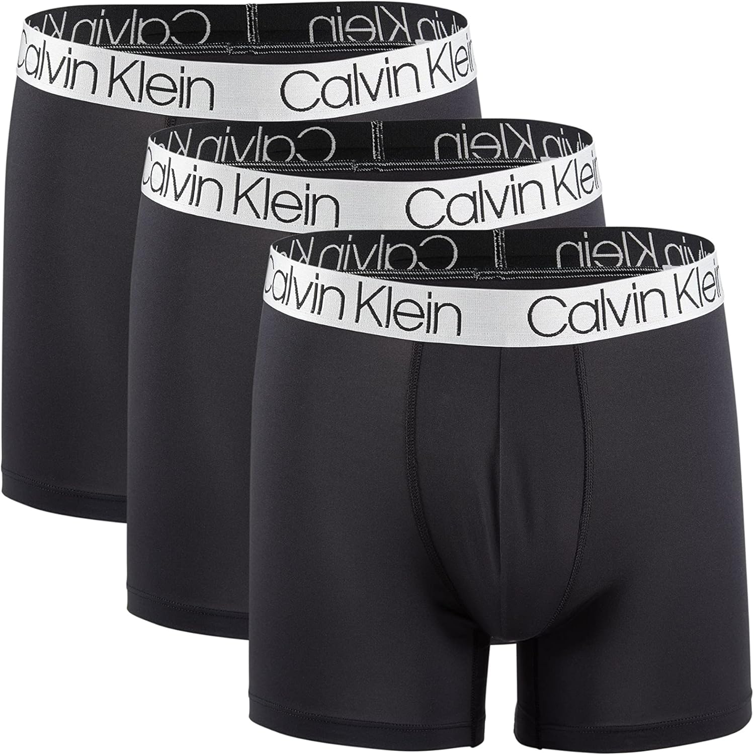 Комплект из 3 мужских трусов-боксеров Calvin Klein из хлопка и эластичной ткани с низкой посадкой, Black
Комплект из 3 мужских трусов-боксеров Calvin Klein из хлопка и эластичной ткани с низкой посадкой, Black