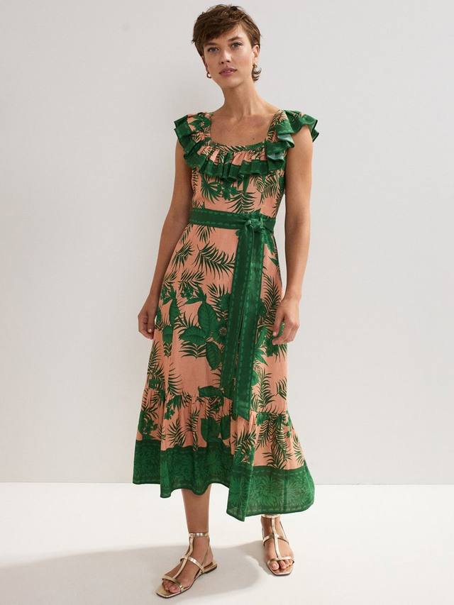 Платье миди Sandra из льняной смеси с цветочным принтом Phase Eight, Coral
Платье миди Sandra из льняной смеси с цветочным принтом Phase Eight, Coral