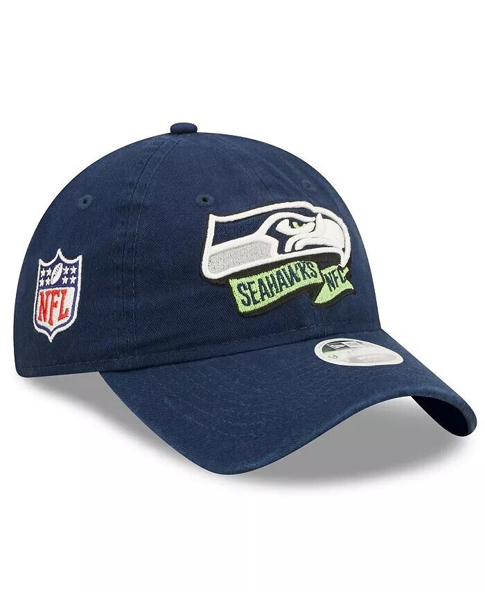 Женская темно-синяя бейсболка Seattle Seahawks 2022 с регулируемой боковой линией 9TWENTY New Era, синий
Женская темно-синяя бейсболка Seattle Seahawks 2022 с регулируемой боковой линией 9TWENTY New Era, синий