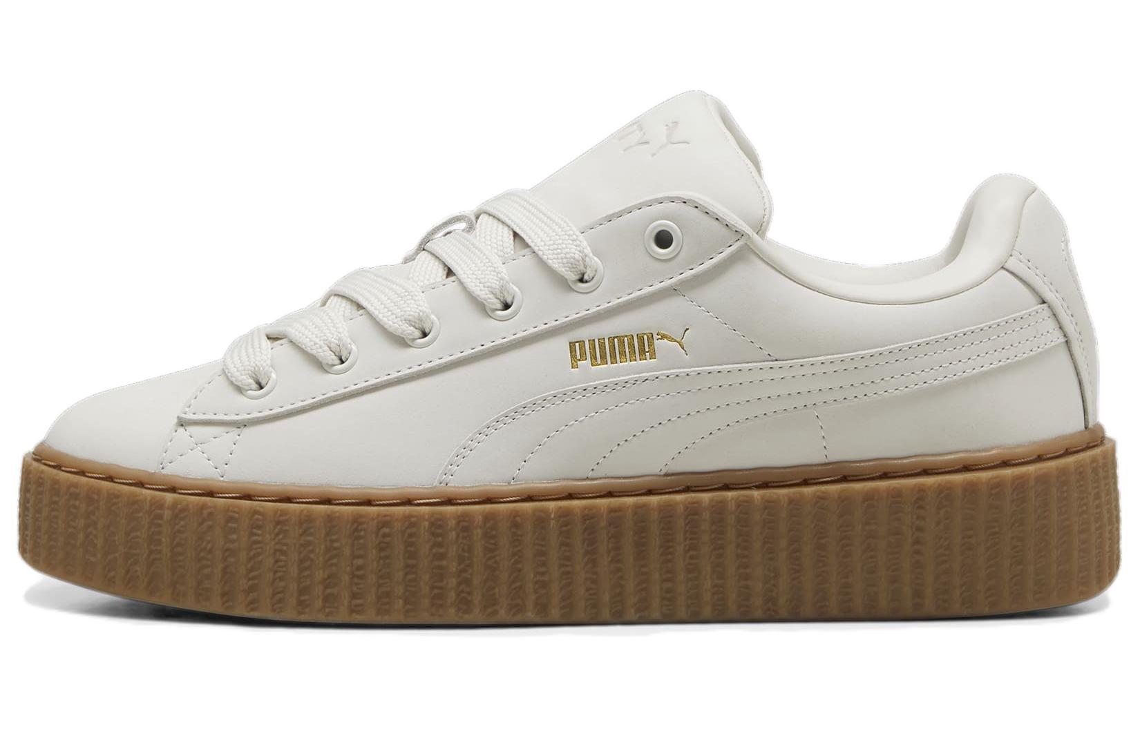 PUMA Криперы Phatty Rihanna Fenty теплый белый — бело-коричневые, цвет White Brown 
PUMA Криперы Phatty Rihanna Fenty теплый белый — бело-коричневые, цвет White Brown