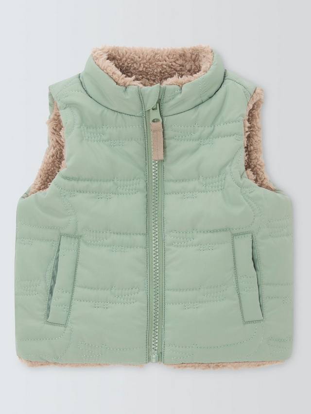 Реверсивный жилет с простежкой под крокодила John Lewis, Green
Реверсивный жилет с простежкой под крокодила John Lewis, Green