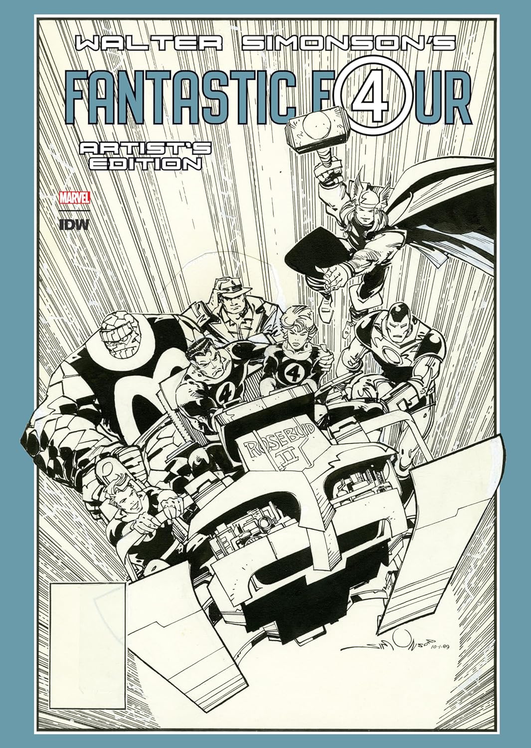 Walter Simonson’s Fantastic Four Artist’s Edition (IDW Artist's Editions)
Walter Simonson’s Fantastic Four Artist’s Edition (IDW Artist's Editions)