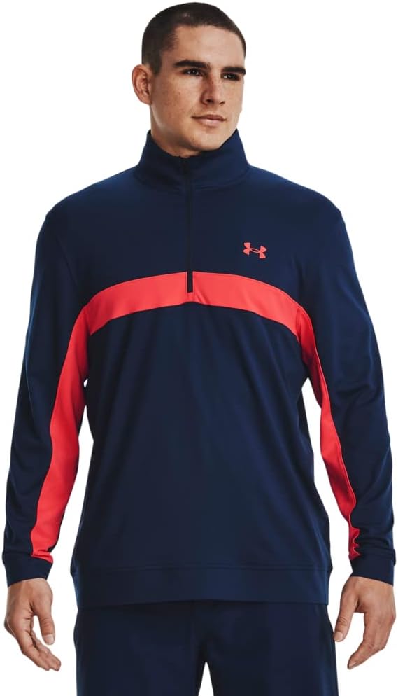 Футболка Under Armour Mens Storm Midlayer с длинным рукавом и застежкой-молнией 1/2, Academy (409)/Summit White
Футболка Under Armour Mens Storm Midlayer с длинным рукавом и застежкой-молнией 1/2, Academy (409)/Summit White