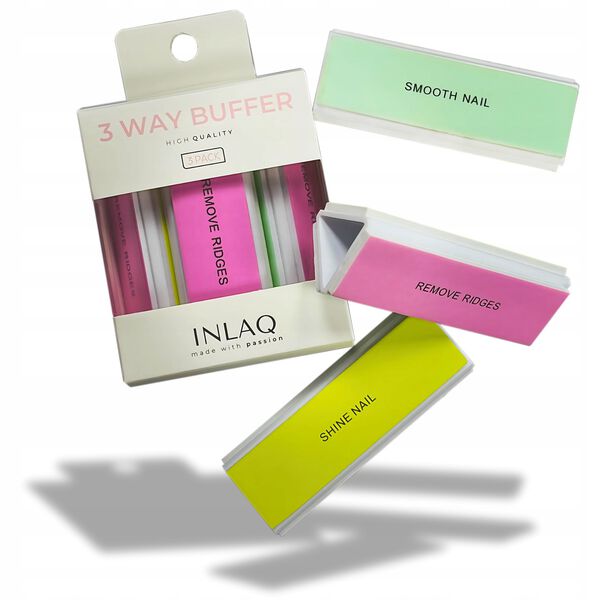 Блок для полировки ногтей 3-х сторонний 240/240, 1 шт. Inlaq 3 way buffer
Блок для полировки ногтей 3-х сторонний 240/240, 1 шт. Inlaq 3 way buffer