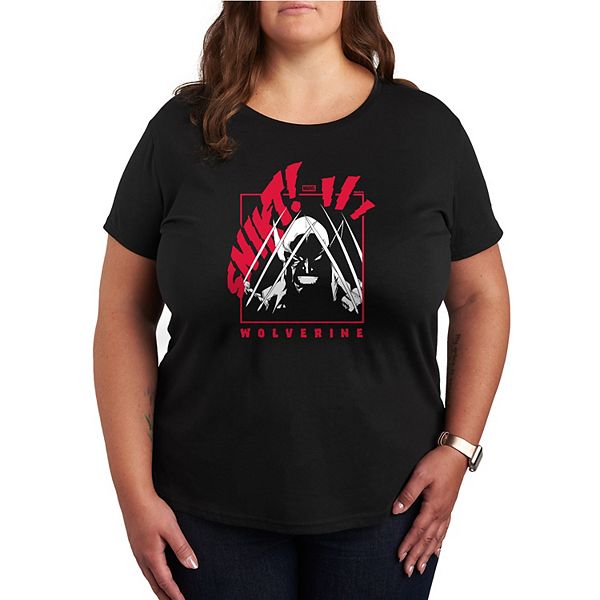 Футболка с принтом Plus size Wolverine Snikt! Claws Marvel
Футболка с принтом Plus size Wolverine Snikt! Claws Marvel