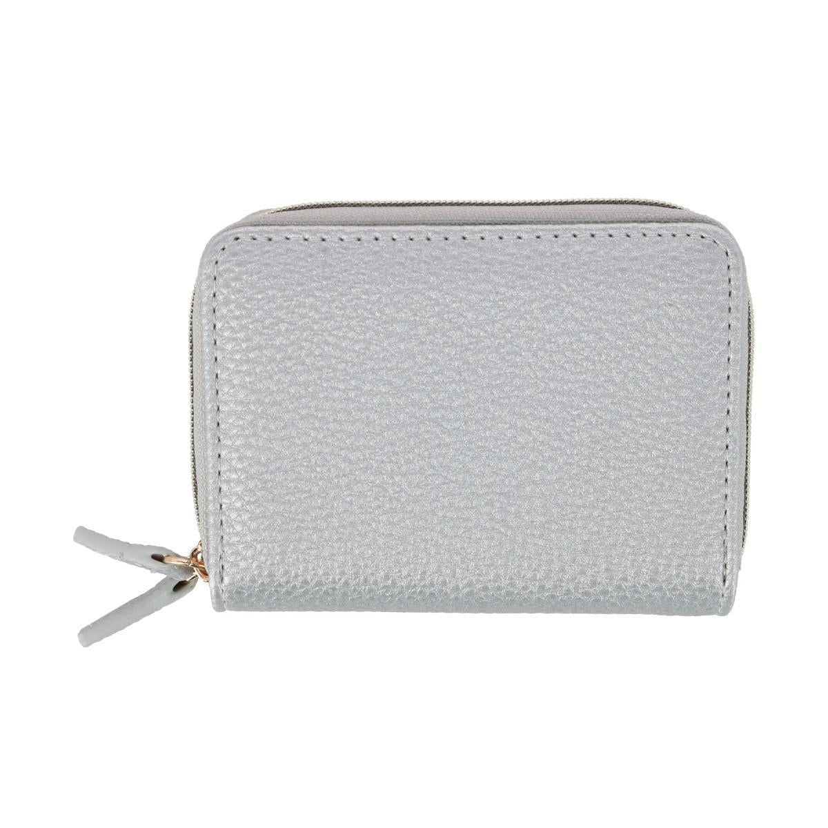 Женский стильный цветной кошелек Wizard для нескольких карт Buxton, серебряный
Женский стильный цветной кошелек Wizard для нескольких карт Buxton, серебряный