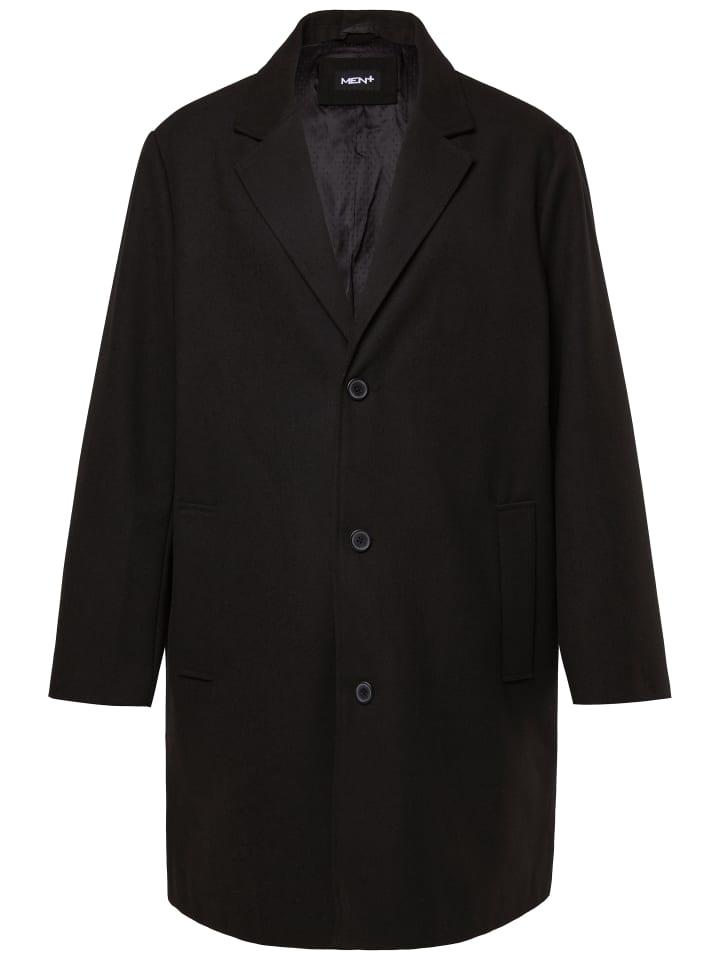 Короткое пальто черного цвета Men Plus
Короткое пальто черного цвета Men Plus
