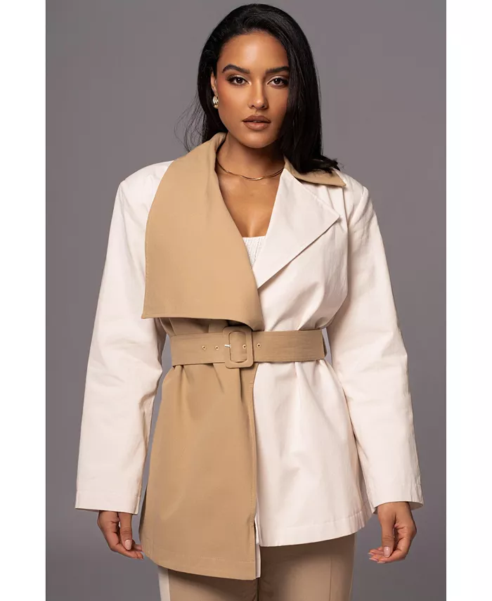 Женская куртка Summit с поясом в стиле колор-блок JLUXLABEL, слоновая кость/кремовый
Женская куртка Summit с поясом в стиле колор-блок JLUXLABEL, слоновая кость/кремовый