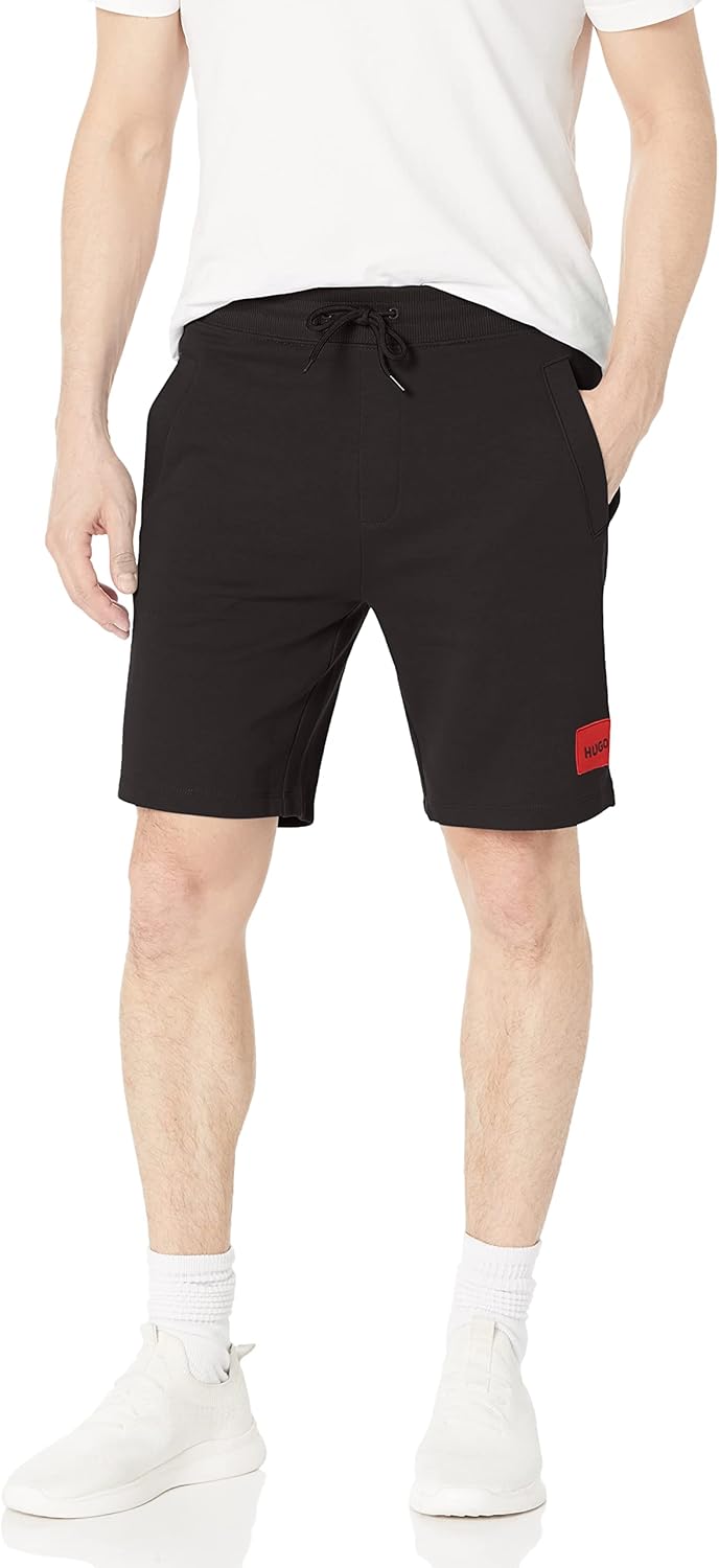 Хьюго Мужские шорты Casual Big Square Logo HUGO, Dark Black
Хьюго Мужские шорты Casual Big Square Logo HUGO, Dark Black