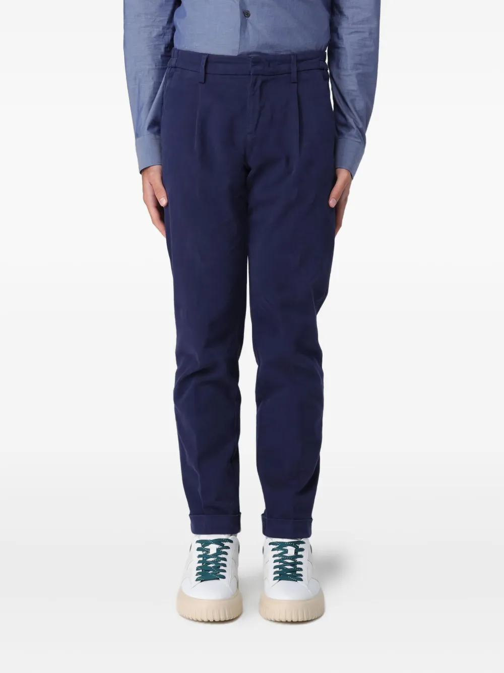 Плиссированные брюки Fay, синий
Плиссированные брюки Fay, синий