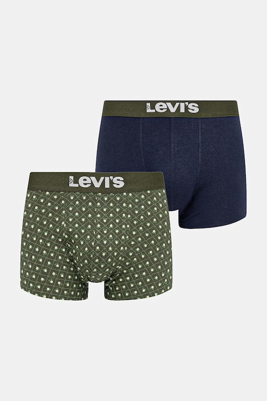 Боксеры 2 шт Levi'S, зеленый 
Боксеры 2 шт Levi'S, зеленый