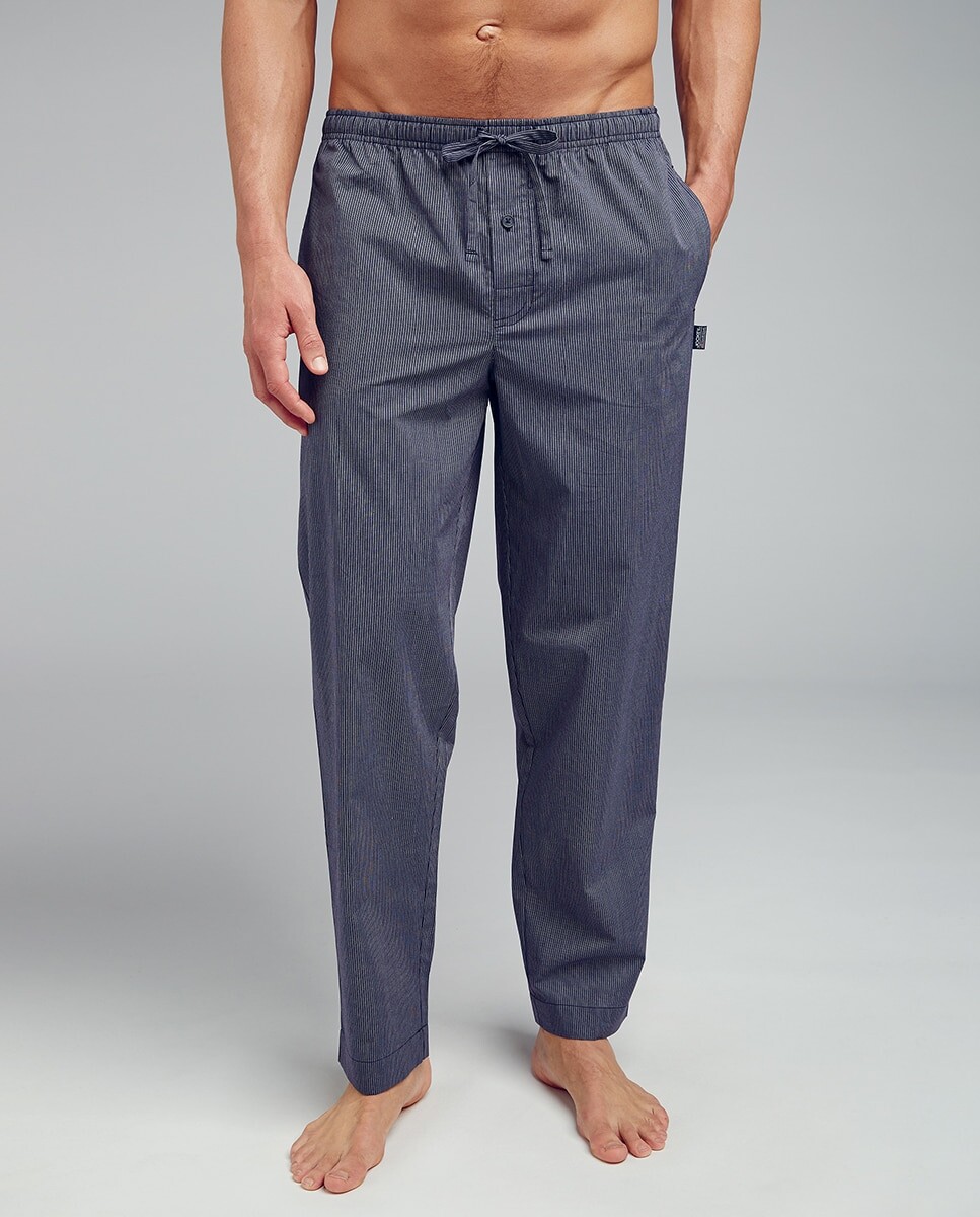 Длинные мужские пижамные штаны из ткани синего цвета Jockey, темно-синий
Длинные мужские пижамные штаны из ткани синего цвета Jockey, темно-синий