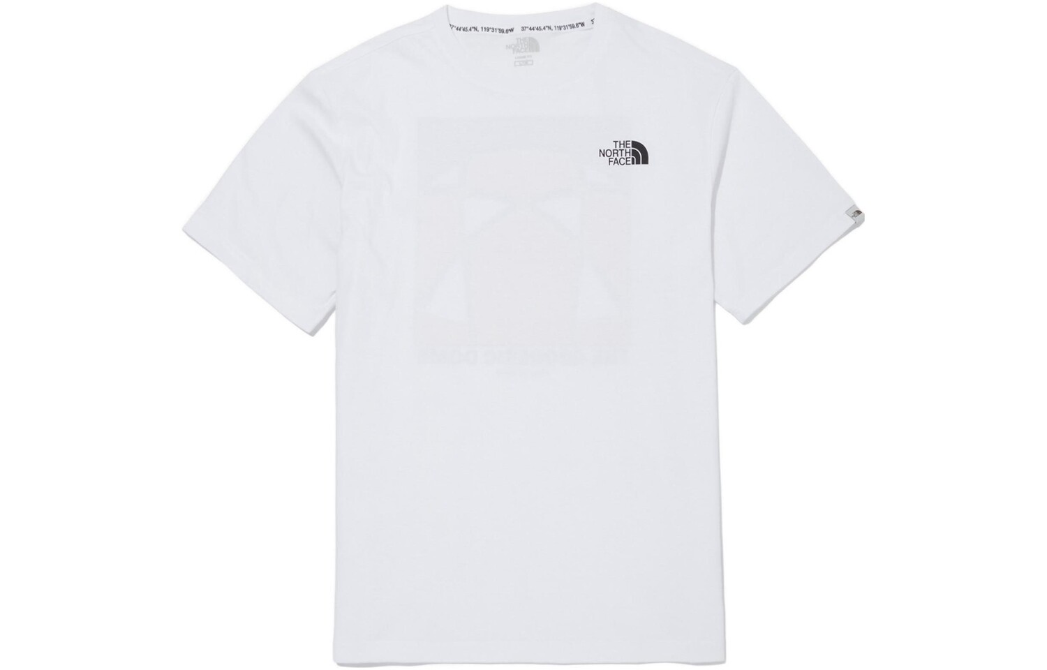 Футболка мужская белая The North Face, белый 
Футболка мужская белая The North Face, белый