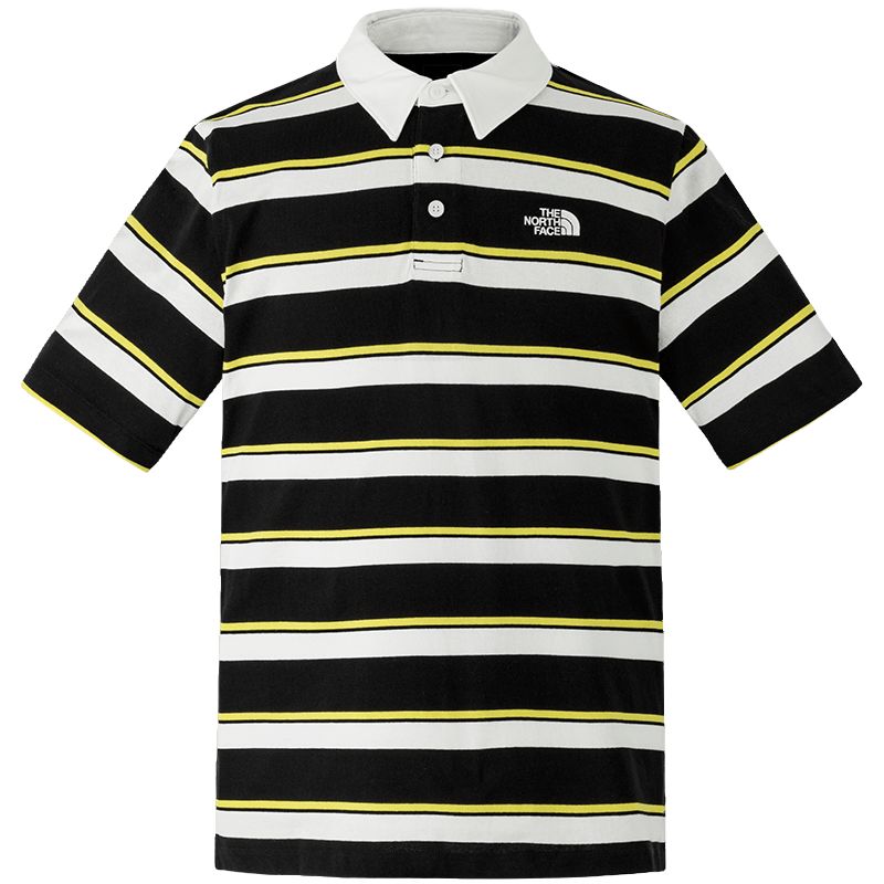 Городская коллекция Outdoor Поло Мужская Черно-белая полоска THE NORTH FACE 
Городская коллекция Outdoor Поло Мужская Черно-белая полоска THE NORTH FACE