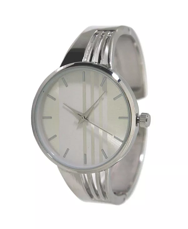 Серебряные часы-браслет в полоску современного дизайна Olivia Pratt, silver
Серебряные часы-браслет в полоску современного дизайна Olivia Pratt, silver