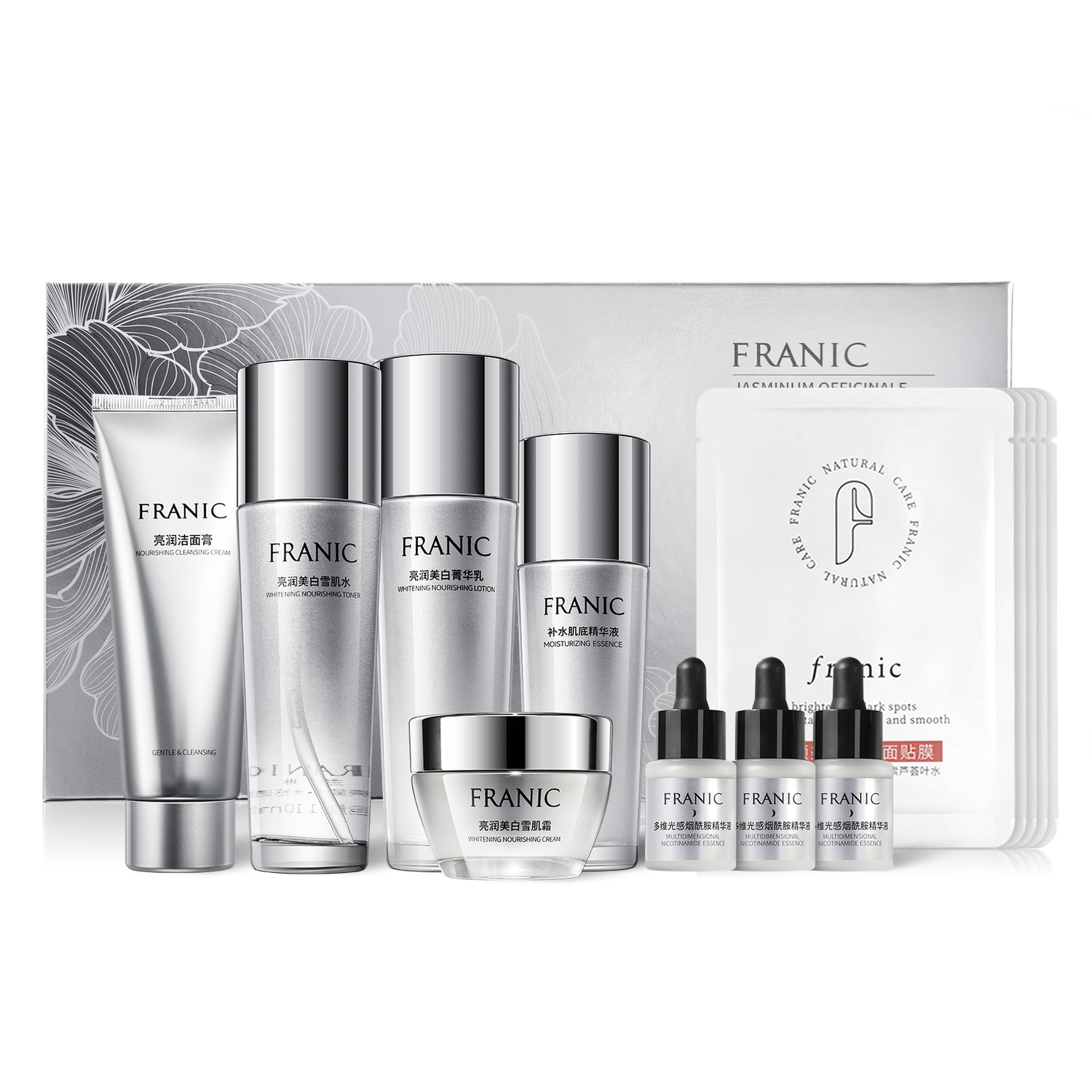 Наборы для ухода за кожей Unisex FRANIC
Наборы для ухода за кожей Unisex FRANIC