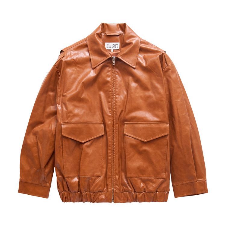 Куртка MM6 Maison Margiela Faux Leather Aviator Bomber Jacket, Caramel
Куртка MM6 Maison Margiela Faux Leather Aviator Bomber Jacket, Caramel