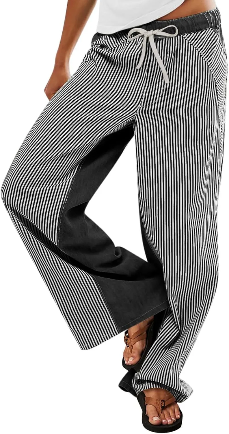 Джинсы low rise striped для женщин с drawstring MBDWWLC
Джинсы low rise striped для женщин с drawstring MBDWWLC