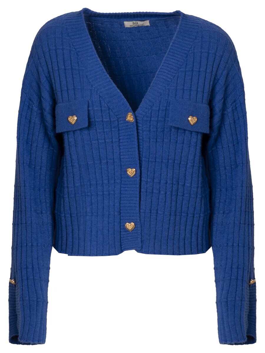 Вязаный кардиган Influencer Knit Cardigan, королевский синий
Вязаный кардиган Influencer Knit Cardigan, королевский синий