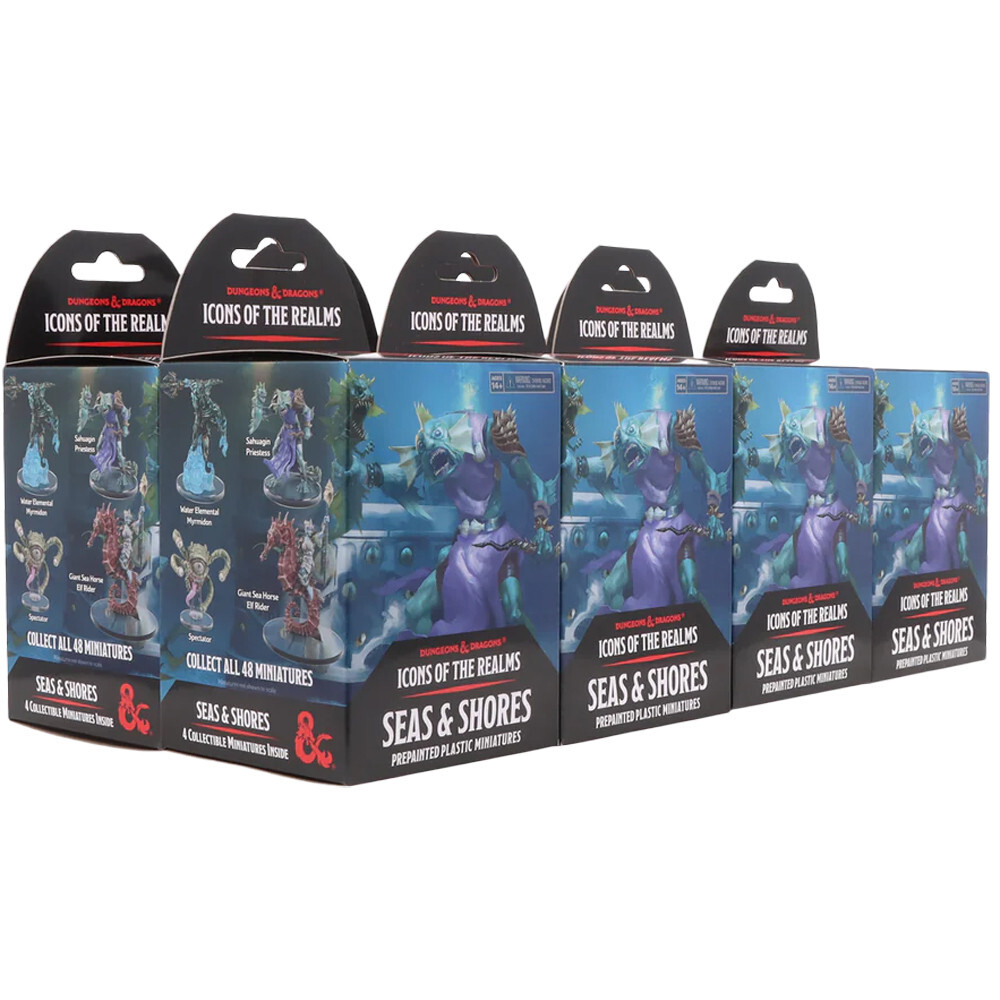 Миниатюра WizKids/NECA D&D Icons of the Realm: Seas & Shores - Booster Brick (8)
Миниатюра WizKids/NECA D&D Icons of the Realm: Seas & Shores - Booster Brick (8)