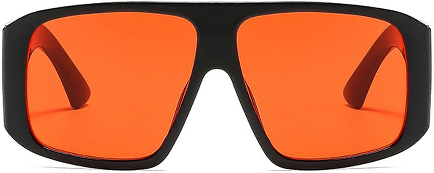 Крупные квадратные солнцезащитные очки для женщин и мужчин, очки-пилот, винтажные солнцезащитные очки с широкими дужками, модные очки с защитой от УФ-излучения mincl, Black Red
Крупные квадратные солнцезащитные очки для женщин и мужчин, очки-пилот, винтажные солнцезащитные очки с широкими дужками, модные очки с защитой от УФ-излучения mincl, Black Red