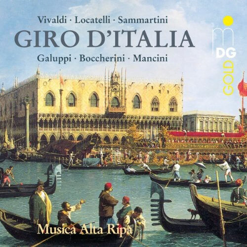 CD диск Vivaldi / Galuppi / Boccherini: Giro D'italia: Musica Alta Ripa
CD диск Vivaldi / Galuppi / Boccherini: Giro D'italia: Musica Alta Ripa