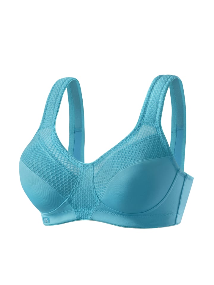 Спортивный бюстгальтер H.I.S, бирюзовый
Спортивный бюстгальтер H.I.S, бирюзовый