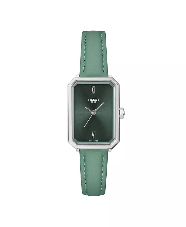 Женские кварцевые часы с зеленым кожаным ремешком, 21,80 мм Tissot, green
Женские кварцевые часы с зеленым кожаным ремешком, 21,80 мм Tissot, green