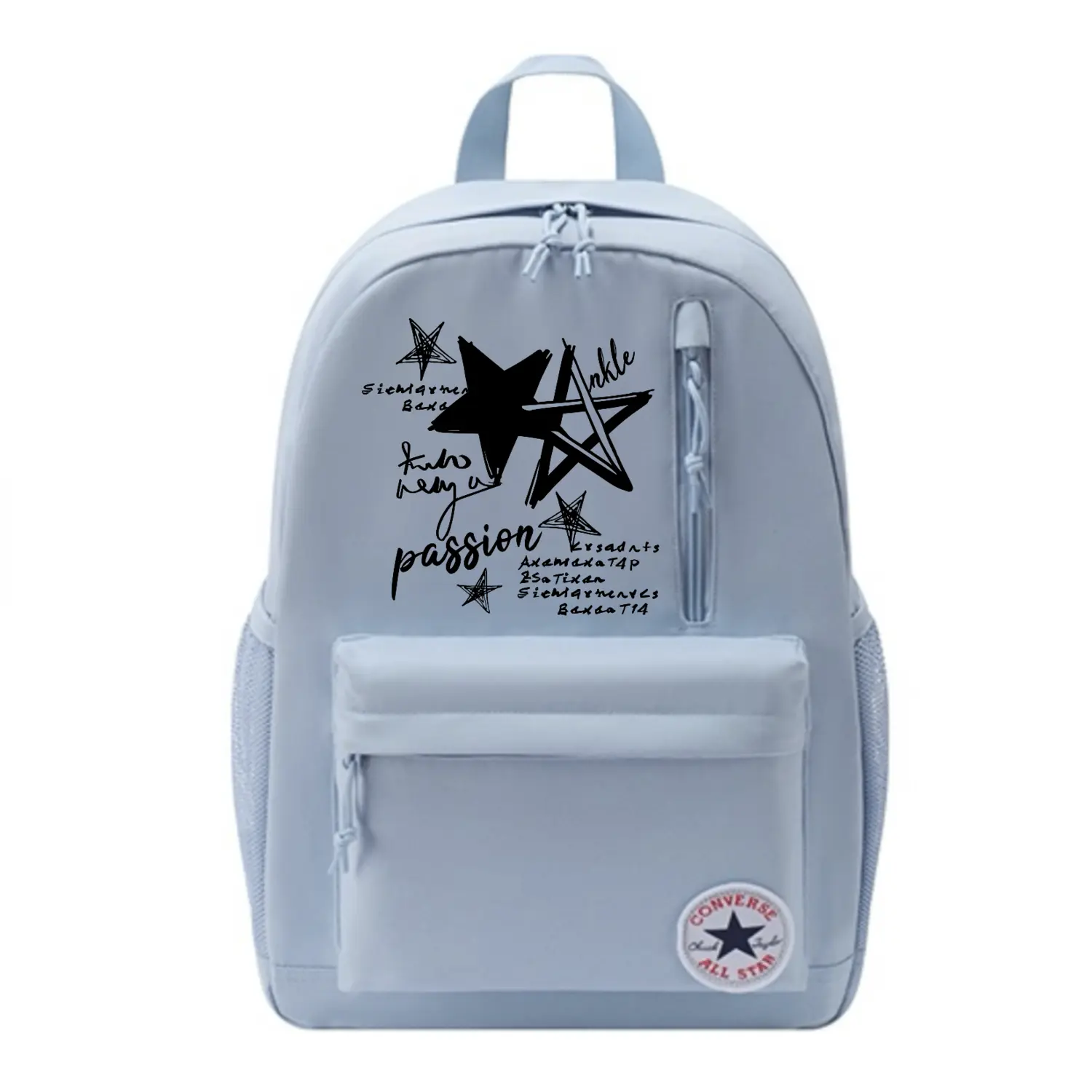 Converse Полиэстеровый рюкзак унисекс светло-дымчато-голубой, Five-Pointed Star
Converse Полиэстеровый рюкзак унисекс светло-дымчато-голубой, Five-Pointed Star