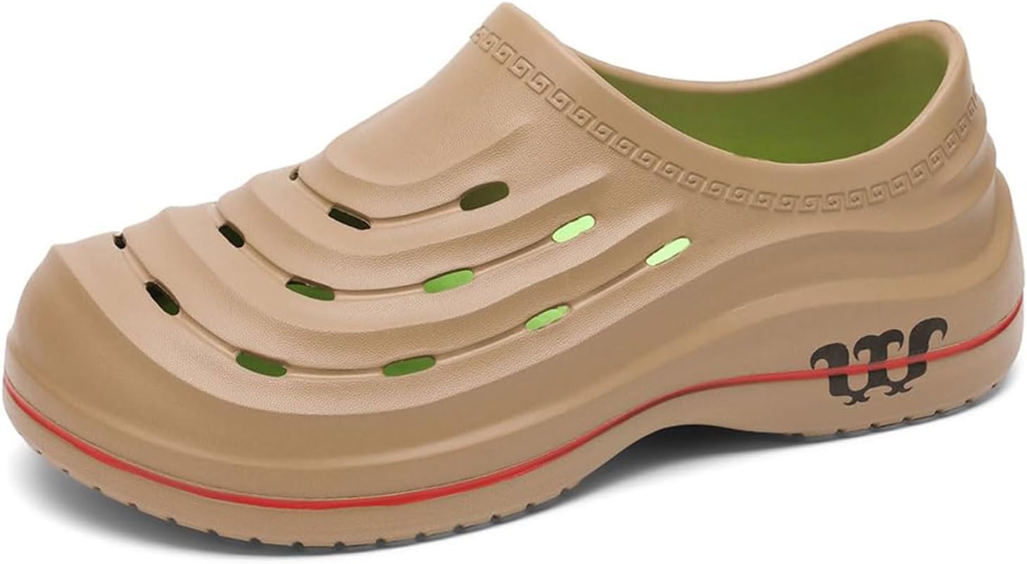 Мужские и женские сабо Armadillo Chef с поддержкой свода стопы, противоскользящие ортопедические тапочки для шеф-поваров, медсестер и садоводов, удобные слайдеры на плоской подошве, мягкие шлепанцы, водонепроницаемые медицинские туфли Qesulk, ха...
Мужские и женские сабо Armadillo Chef с поддержкой свода стопы, противоскользящие ортопедические тапочки для шеф-поваров, медсестер и садоводов, удобные слайдеры на плоской подошве, мягкие шлепанцы, водонепроницаемые медицинские туфли Qesulk, ха...